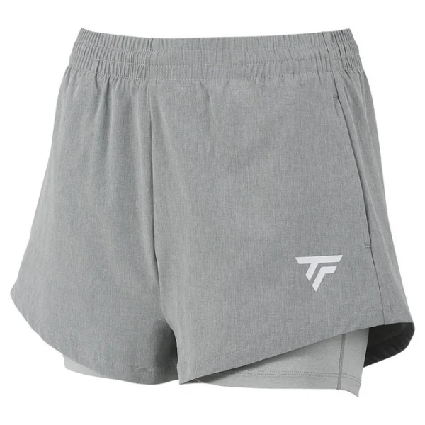 Short Tenis Tecnifibre - Mujer - Gris