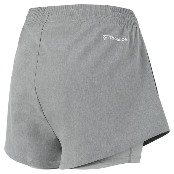 Short Tenis Tecnifibre - Mujer - Gris - Imagen 2