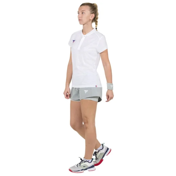 Short Tenis Tecnifibre - Mujer - Gris - Imagen 3