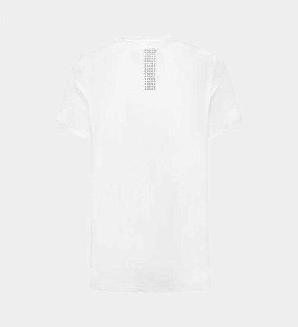 Polera Dunlop Game Tee Hombre - Blanco/Verde Lima - Imagen 2