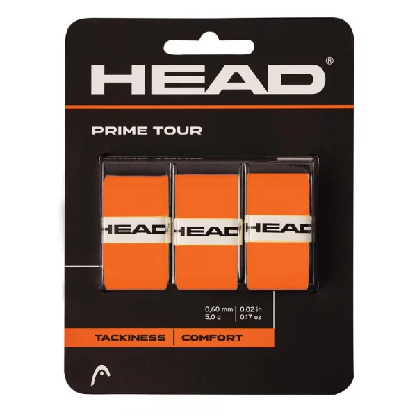 Overgrip Tenis Head Prime Tour Naranja