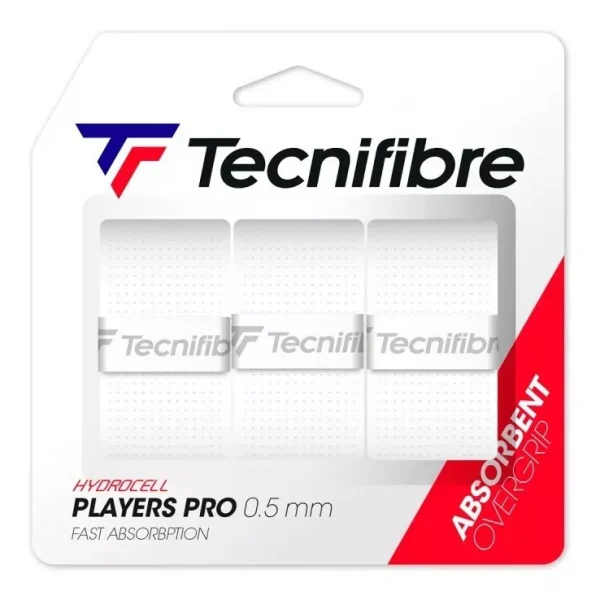 Overgrip Tenis Tecnifibre Players Pro 0.5 mm Set x3