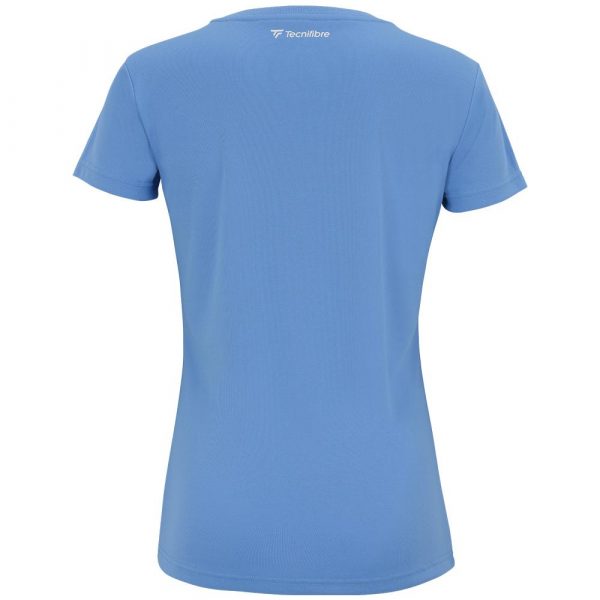 Polera Tecnifibre Team Tech Tee Mujer - Celeste - Imagen 2