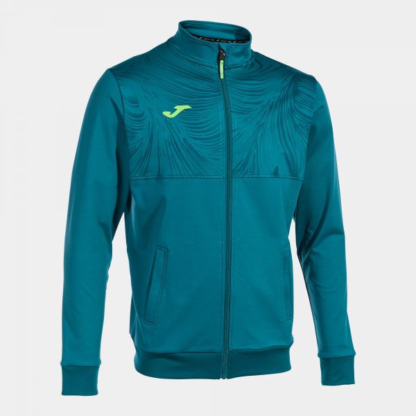 Poleron Full Zip Challenge Joma - Hombre - Verde