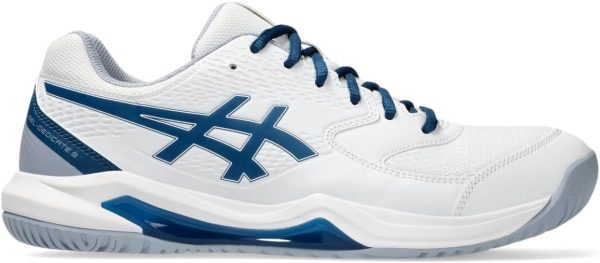 Zapatillas Asics Gel - Dedicate 8 Clay White - Mako Blue - Imagen 4