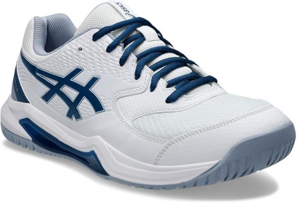 Zapatillas Asics Gel - Dedicate 8 Clay White - Mako Blue