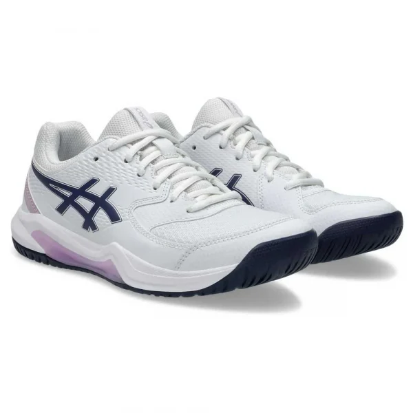 Zapatillos Asics - Dedicate 9 Clay White Inidgo Fog Women