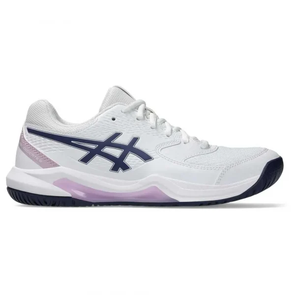 Zapatillos Asics - Dedicate 9 Clay White Inidgo Fog Women - Imagen 3