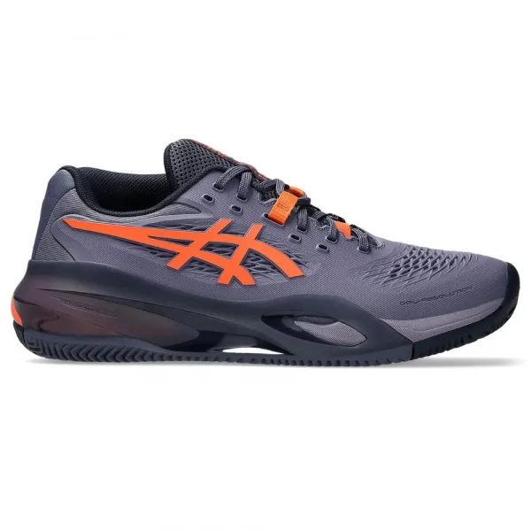 Zapatillas Asics - Resolution X Clay Purple Orange - Imagen 3