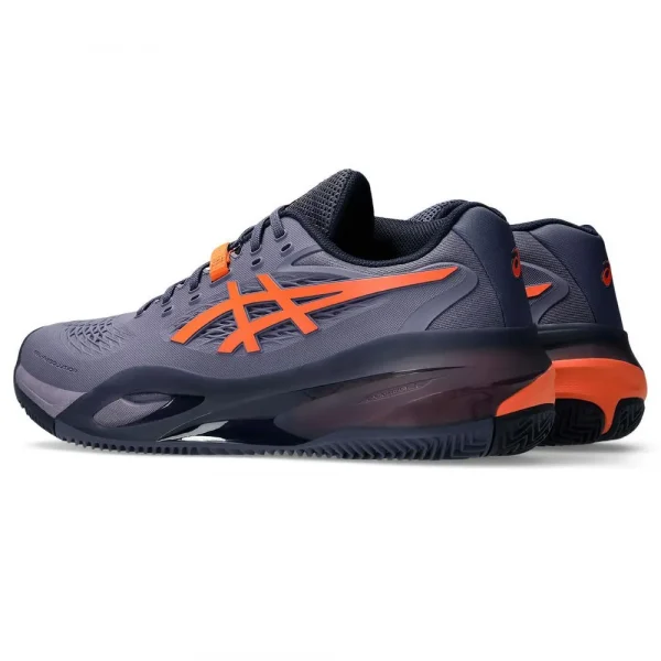 Zapatillas Asics - Resolution X Clay Purple Orange - Imagen 2